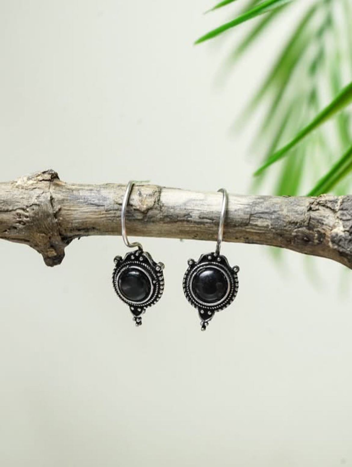 Bohemian Festival Black Earrings