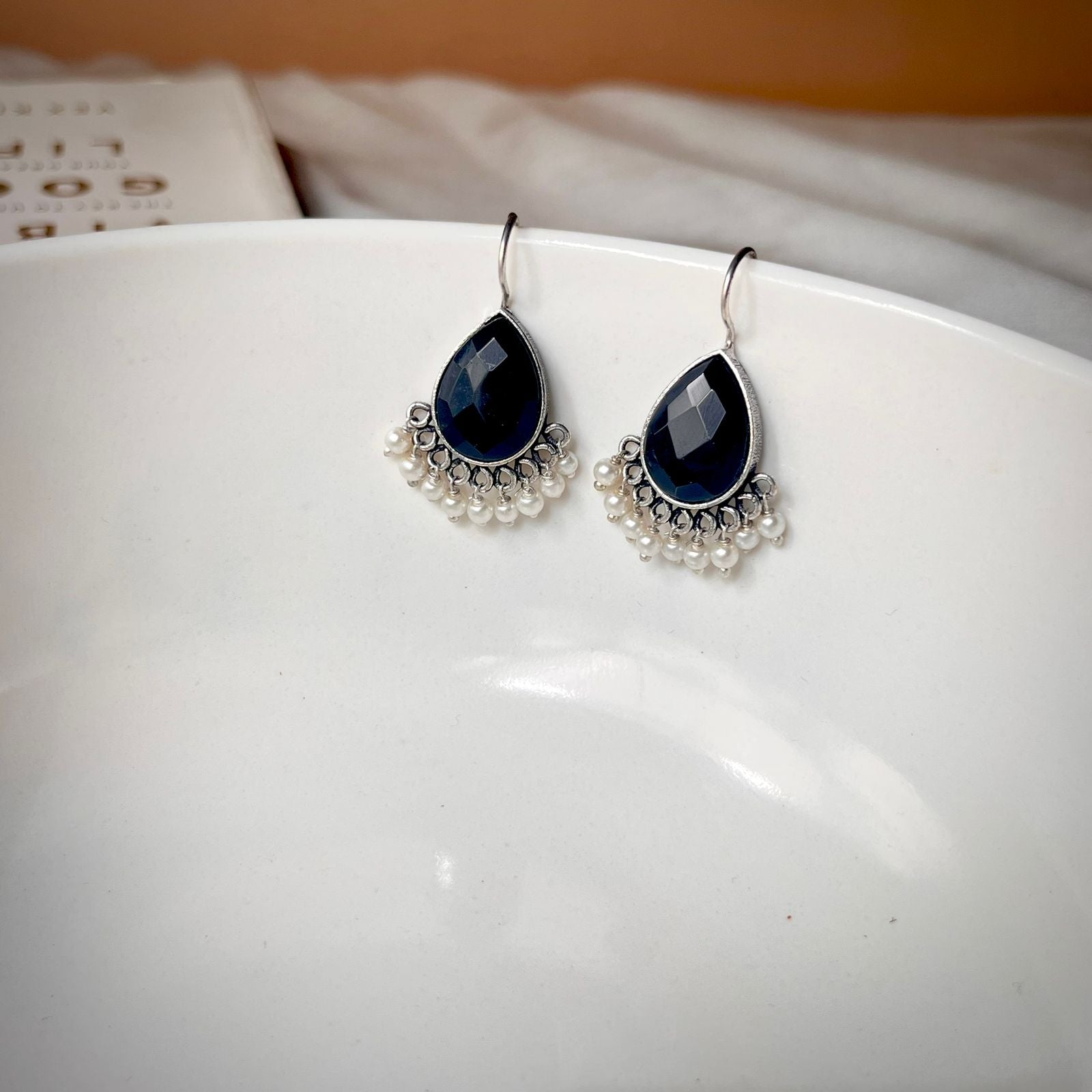 Bohemian Oxidised Earrings Lightweight Stylish